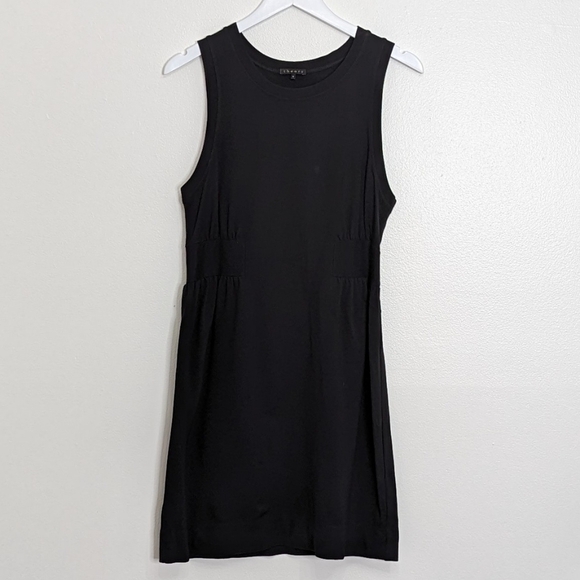 Theory Dresses & Skirts - Theory Viscose Polyamide Elastane Stretchy Black Sleeveless Dress Medium